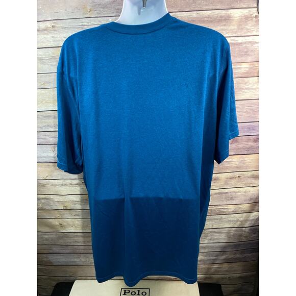 Miami Dolphins Nike Dri-Fit Blue Mens Size 3XL Football Short Sleeve Shirt NFL - Picture 2 of 10